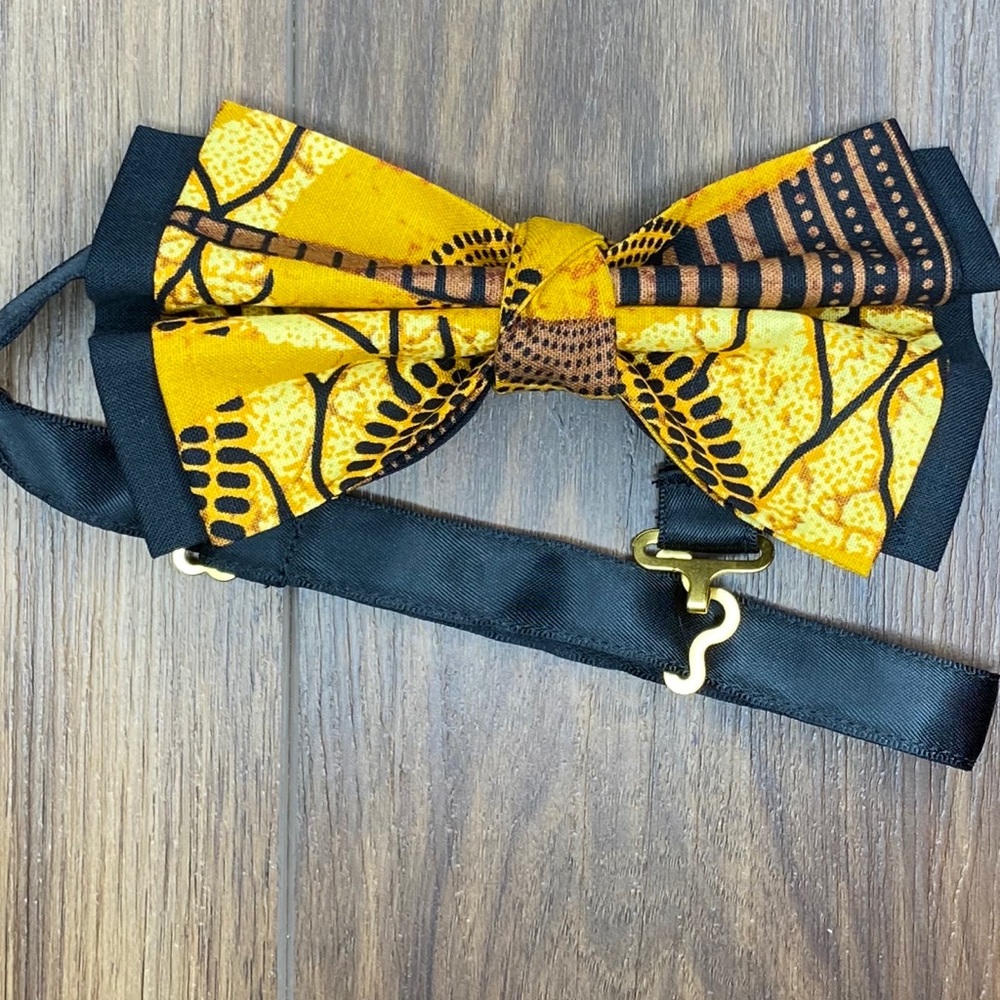 The Golden Kente II (Bow Tie)